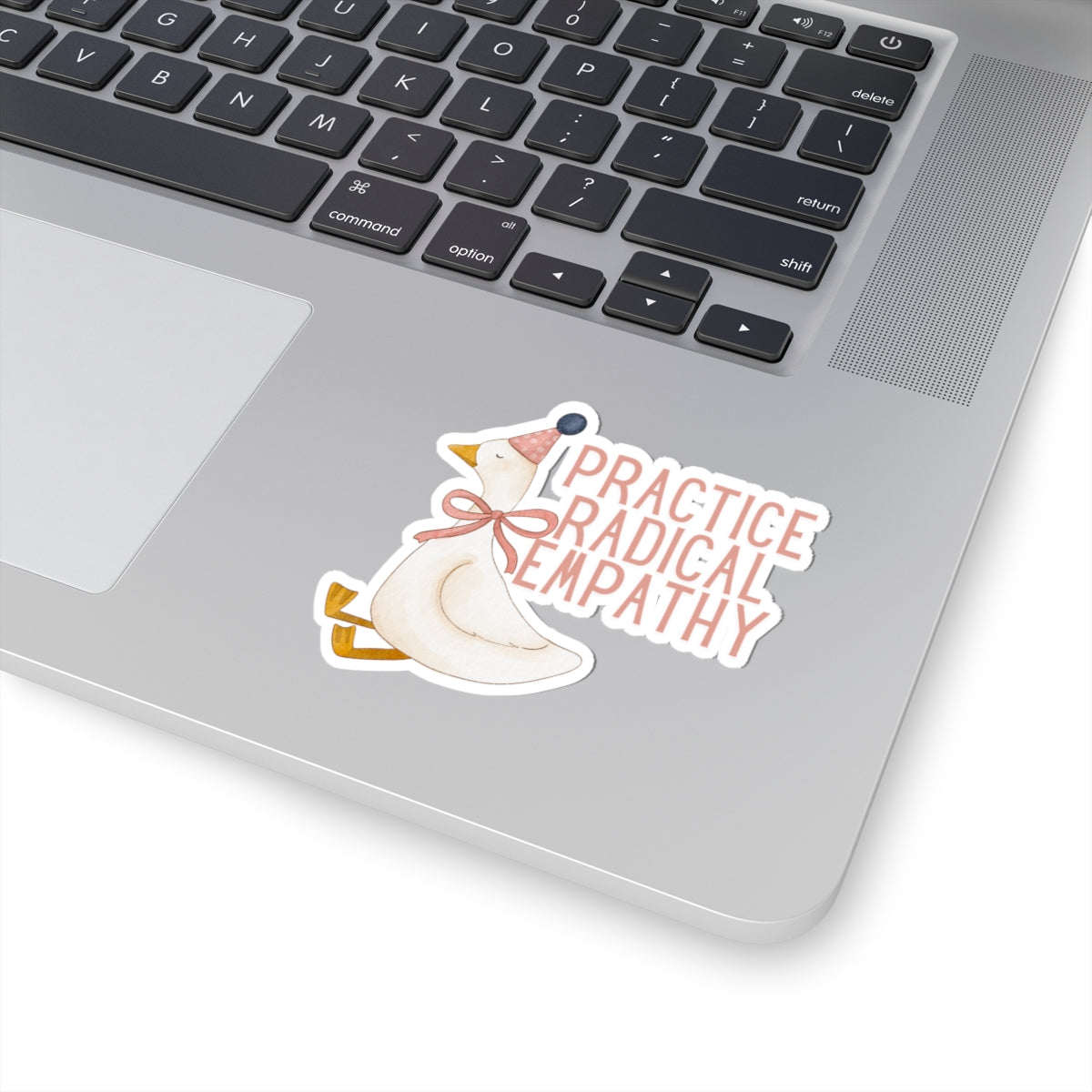 Practice Radical Empathy Goose Sticker