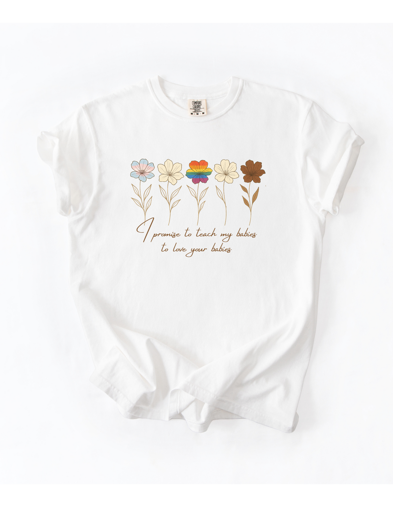 Teaching My Babies Love (Cursive)