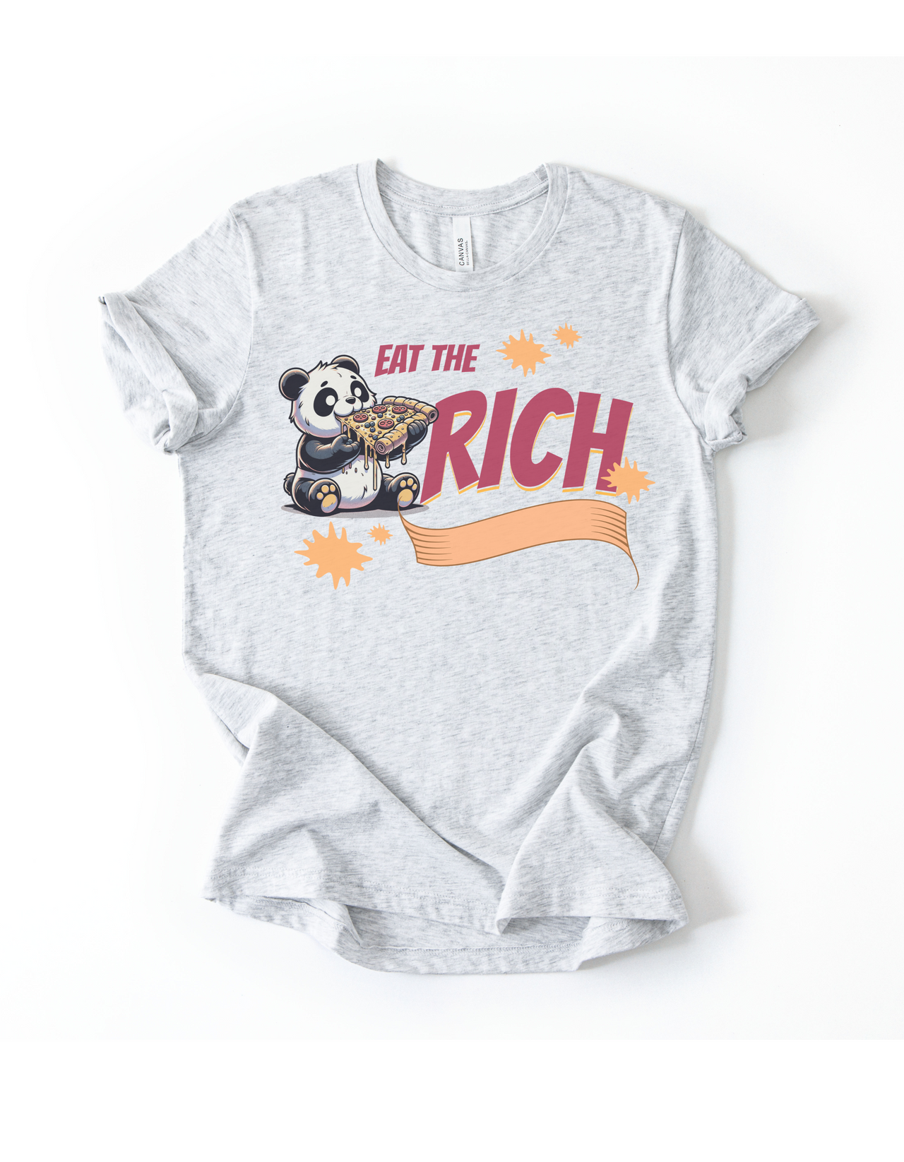 Eat The Rich Panda Tee