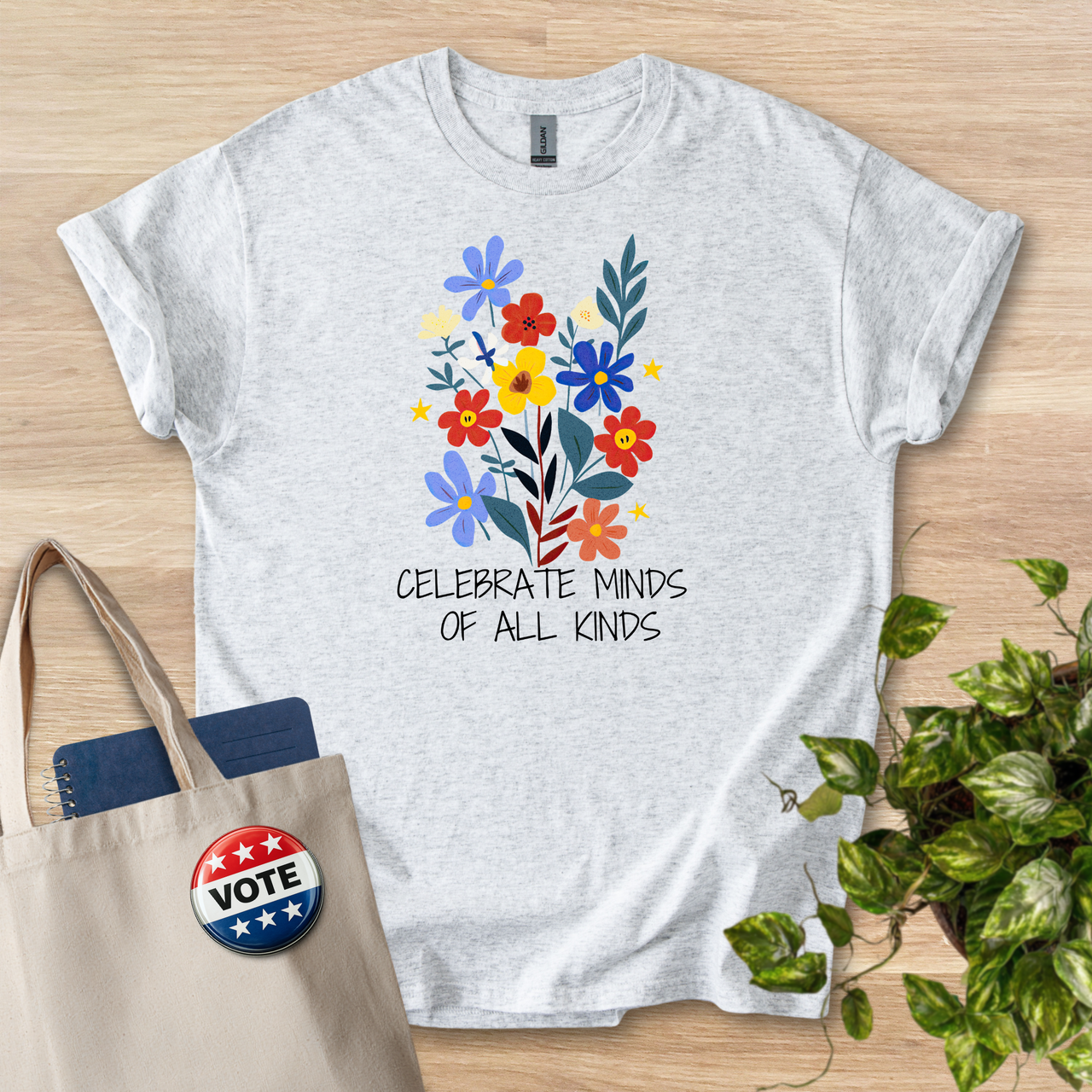 Celebrate Minds of All Kinds - Light Colors