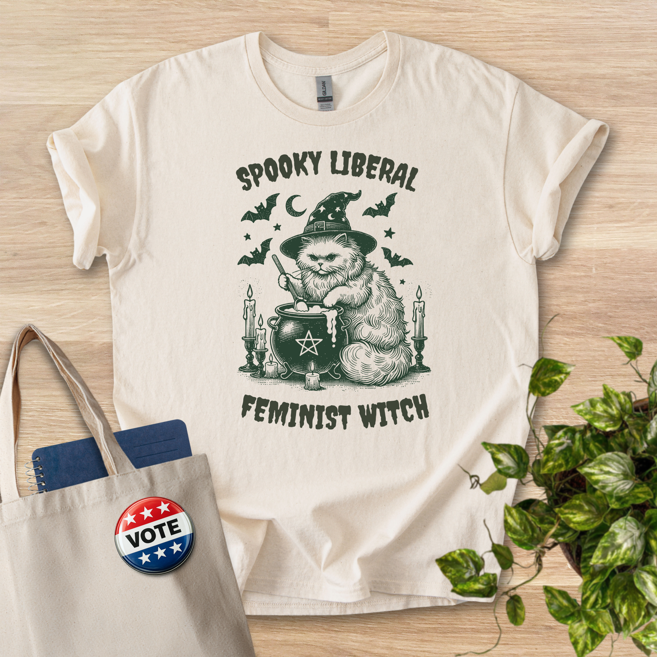 Spooky Liberal Feminist Witch