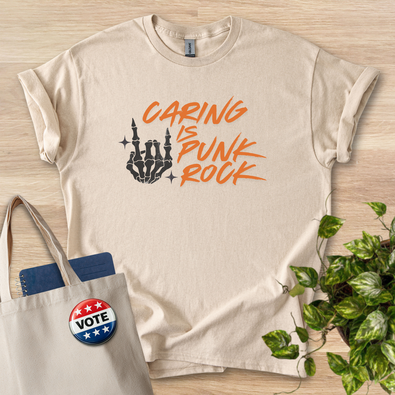 Caring is Punk Rock