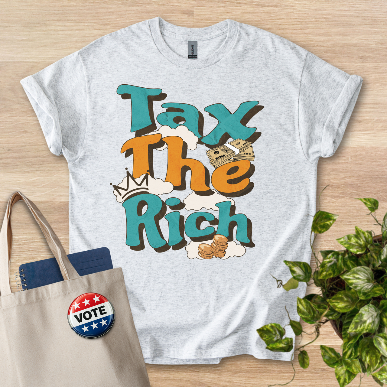 Tax The Rich Graffiti