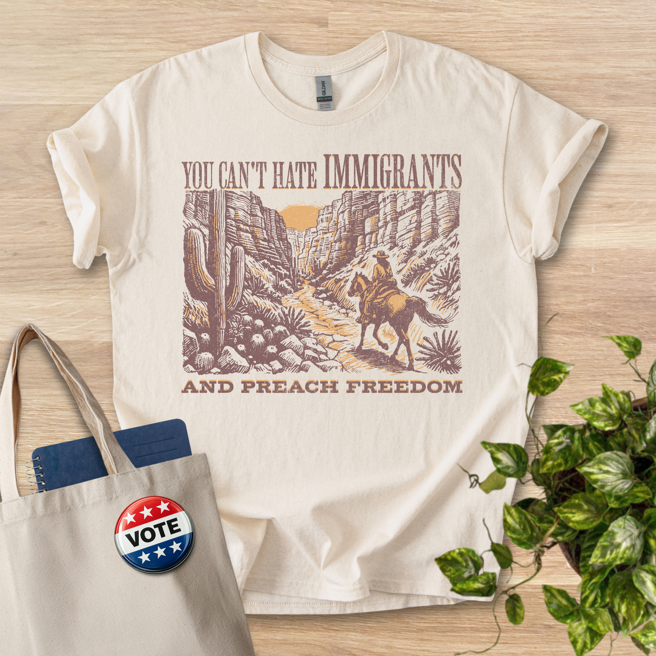 You Can't Hate Immigrants...