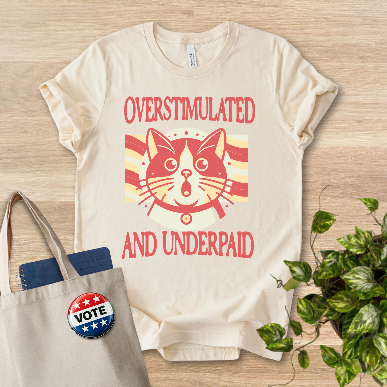 Overstimulated & Underpaid