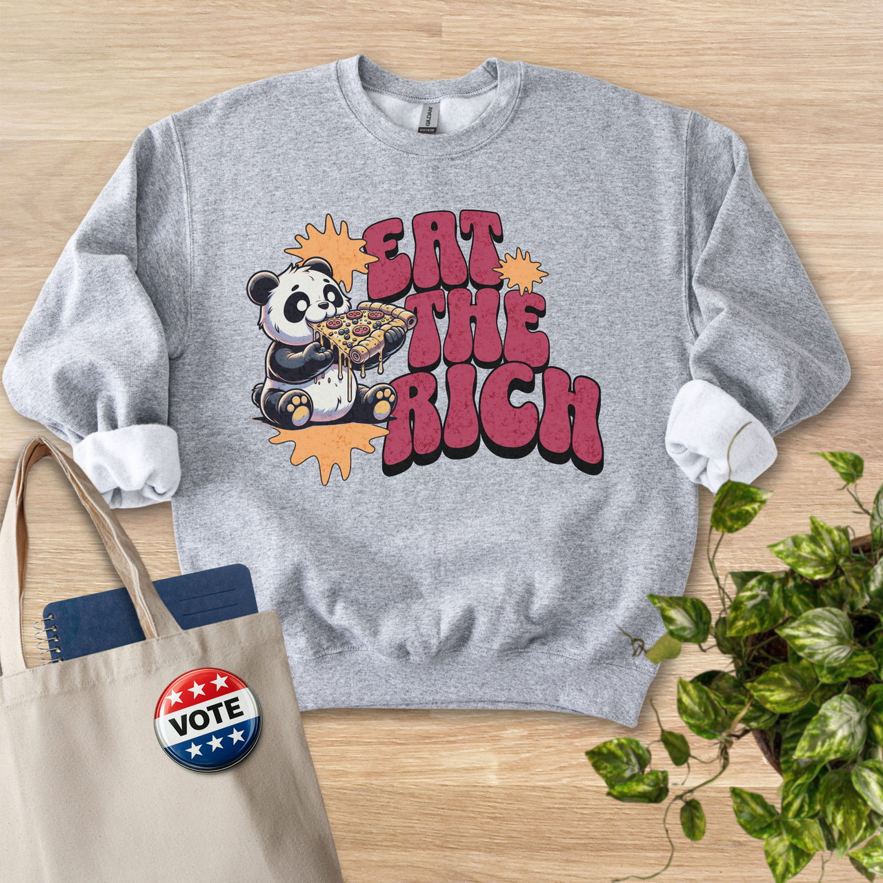 Eat The Rich Crewneck