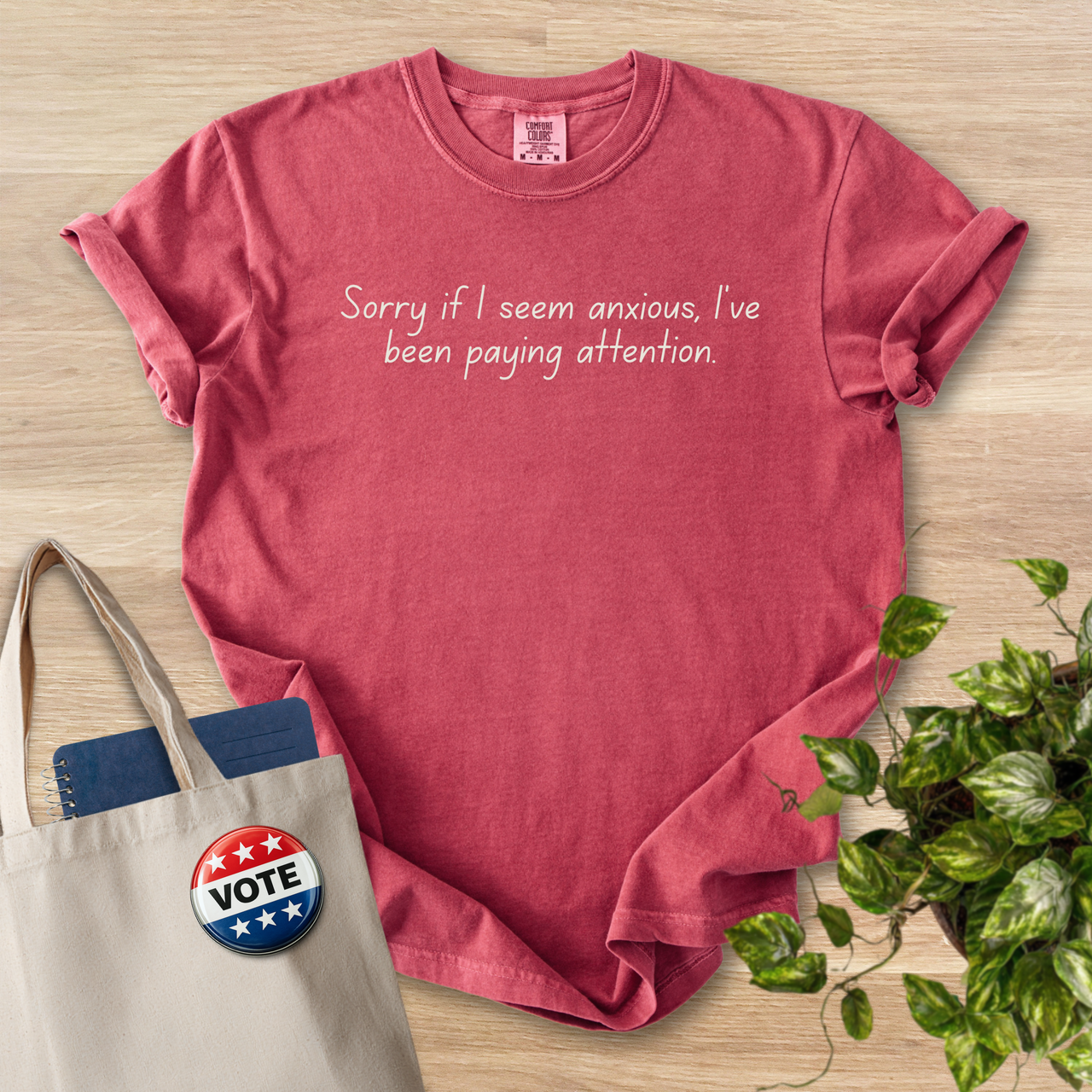 Sorry if I seem anxious, I’ve been paying attention