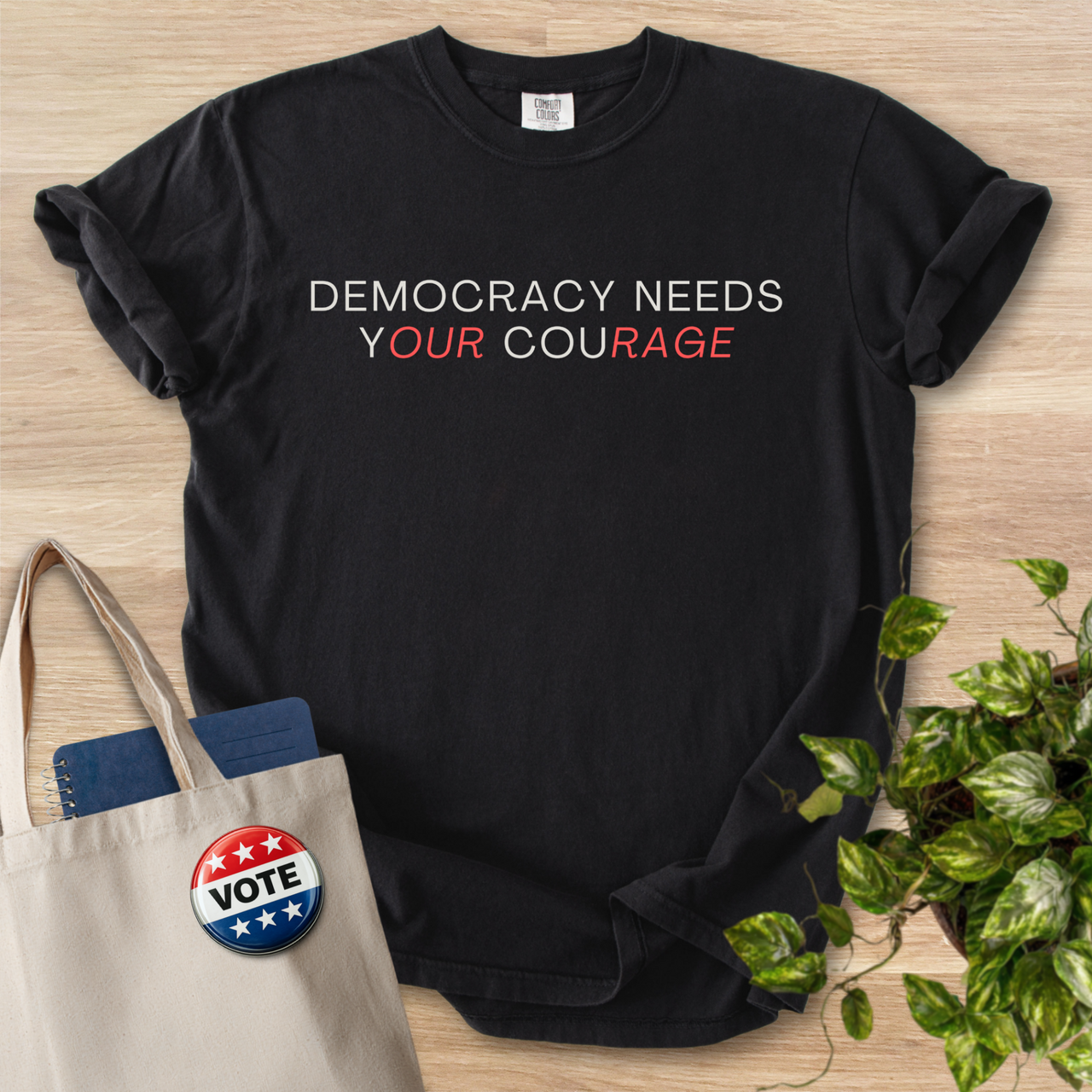 Democracy Needs Your Courage (text only)