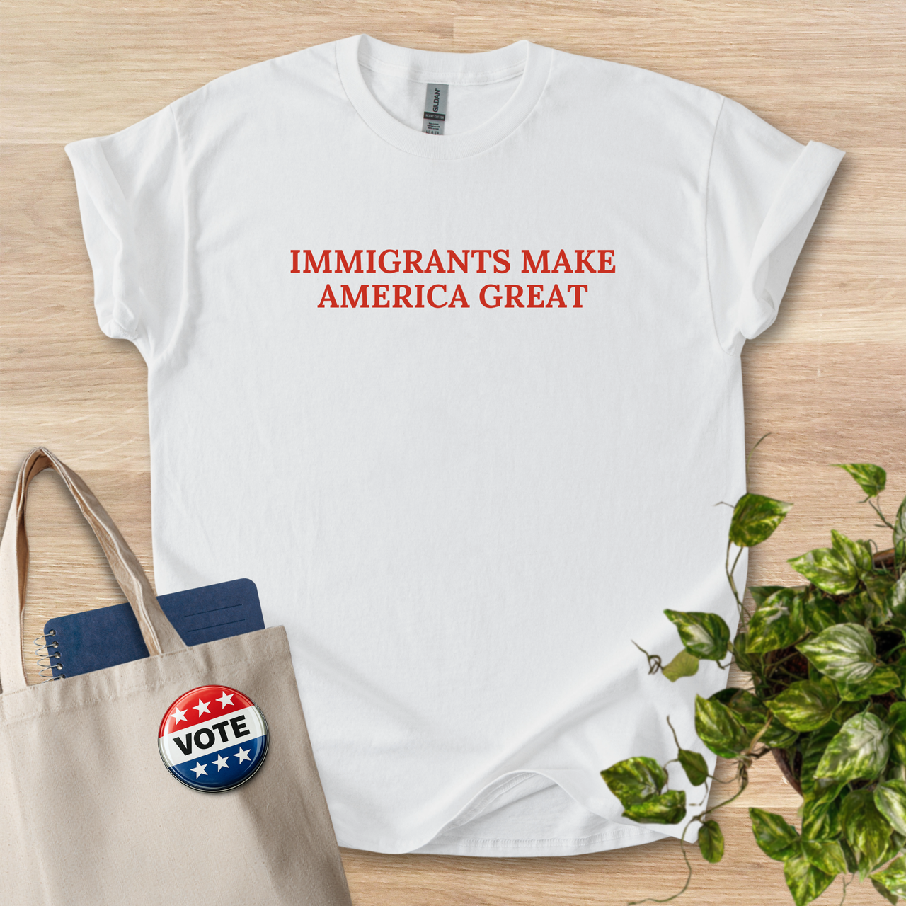 Immigrants Make America Great Minimalist