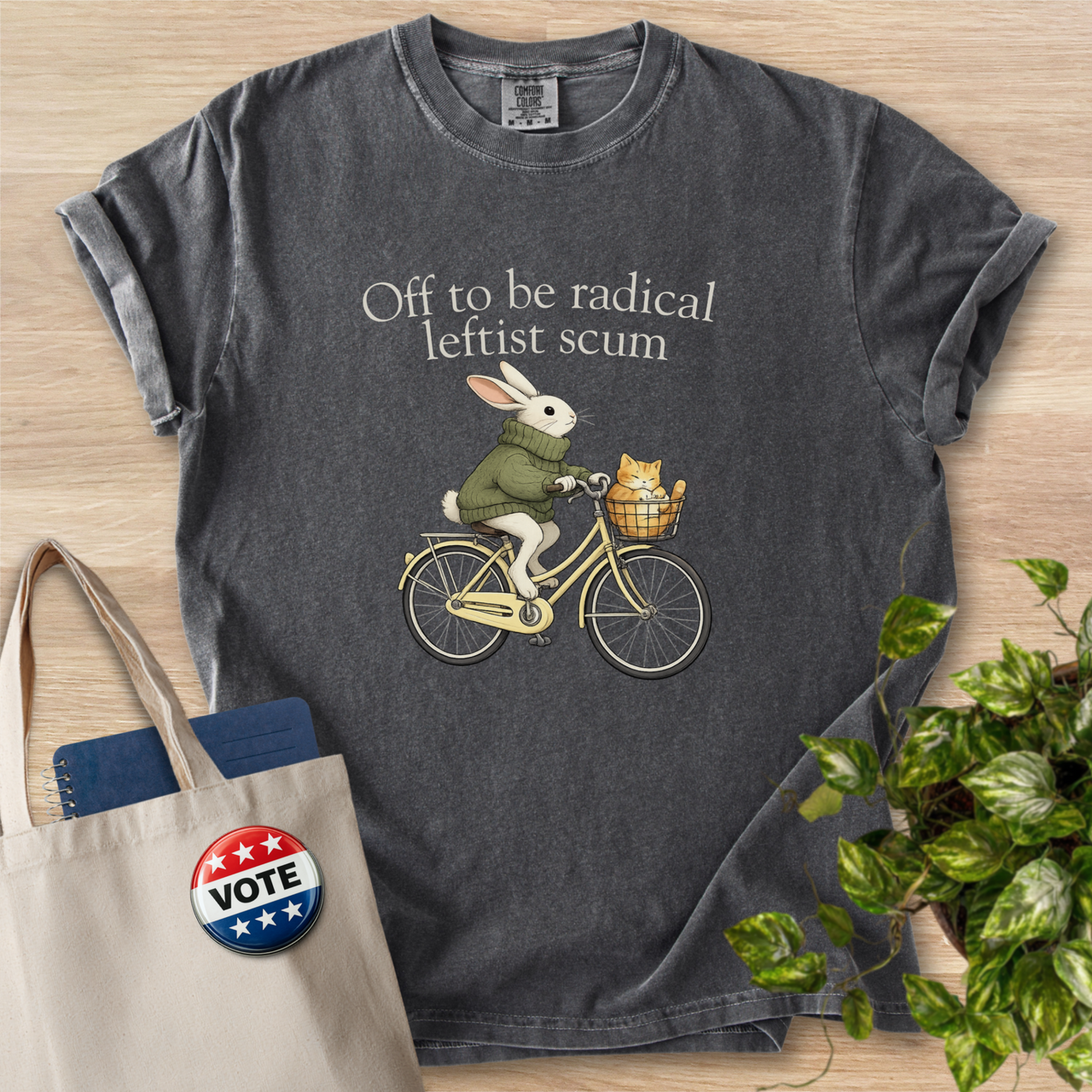 Radical Leftist Scum Bunny Bike