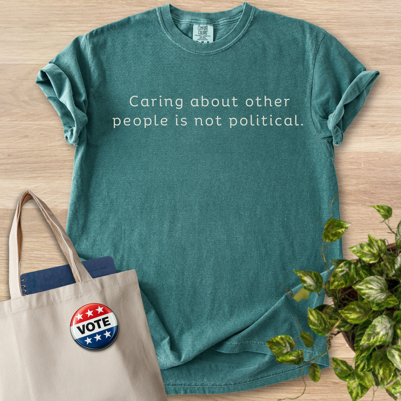 Caring Is Not Political