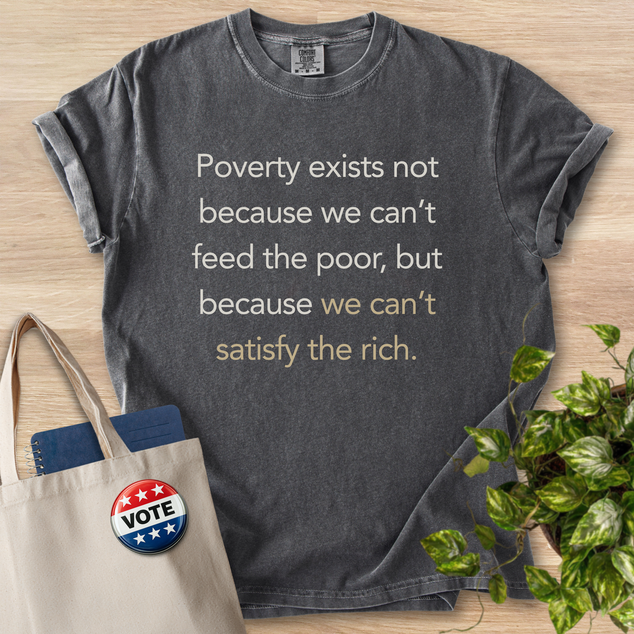 We Can't Satisfy The Rich