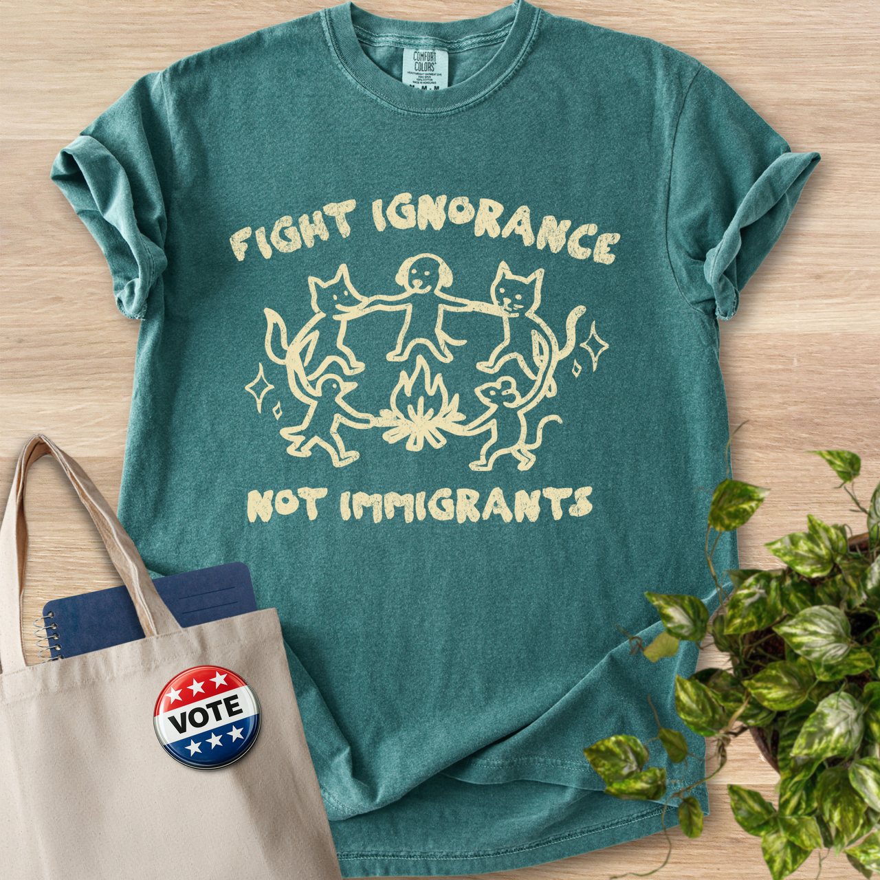 Fight Ignorance Not Immigrants