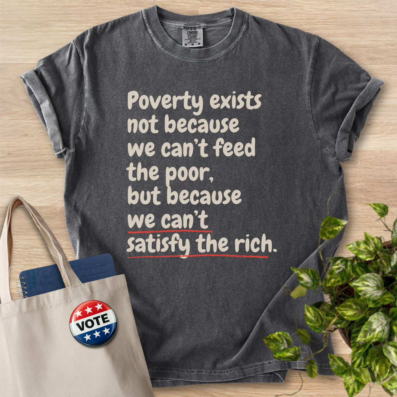 We Can't Satisfy The Rich