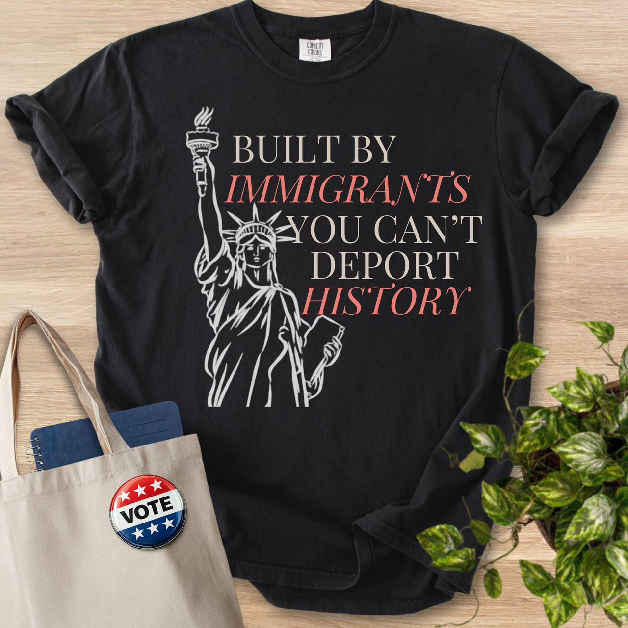 You Can't Deport History Statue of Liberty
