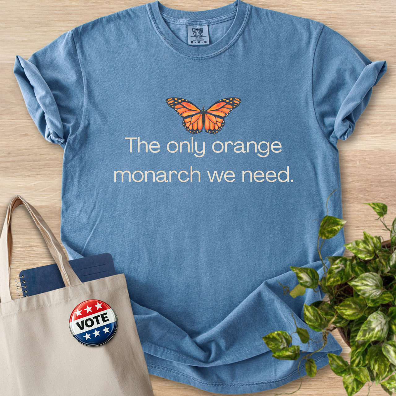 The Only Orange Monarch (Version 2)
