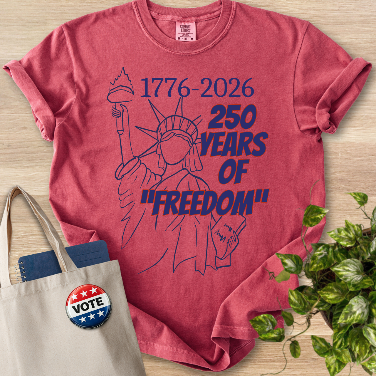 Crimson 250 Years of "Freedom"