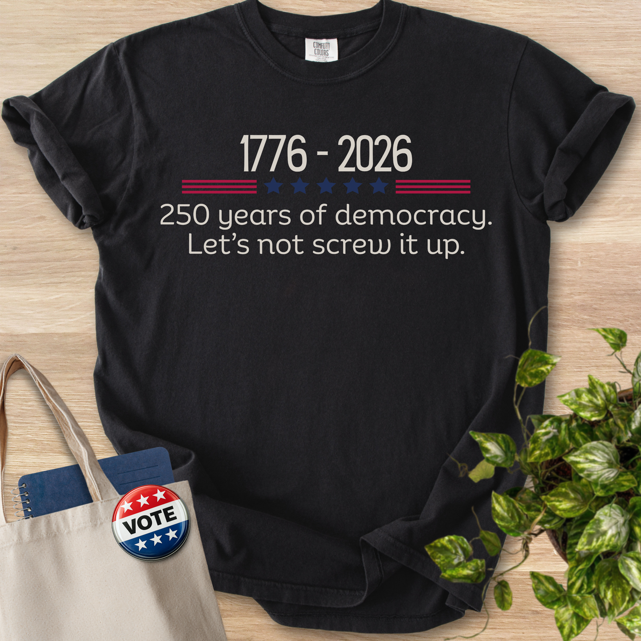 250 Years of Democracy. Let's Not Screw It Up (Non Explicit)