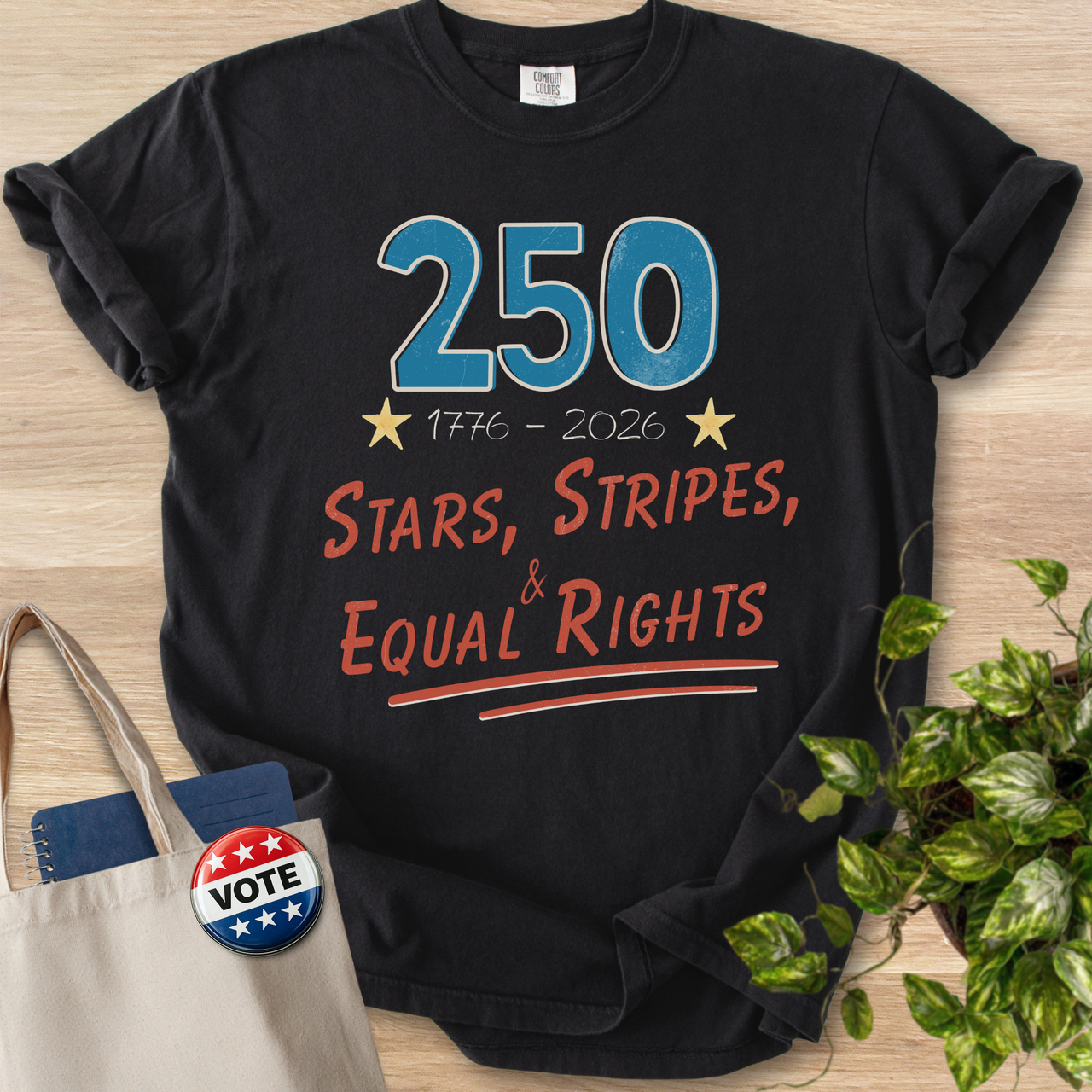 250 Stars, Stripes, Equal Rights