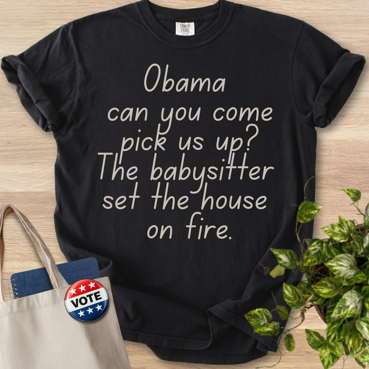The Babysitter Set The House On Fire  (Version 2)