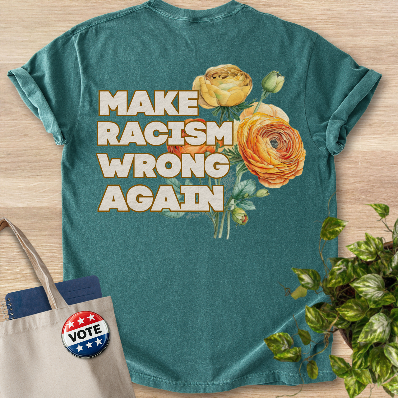 Make Racism Wrong Again - Back