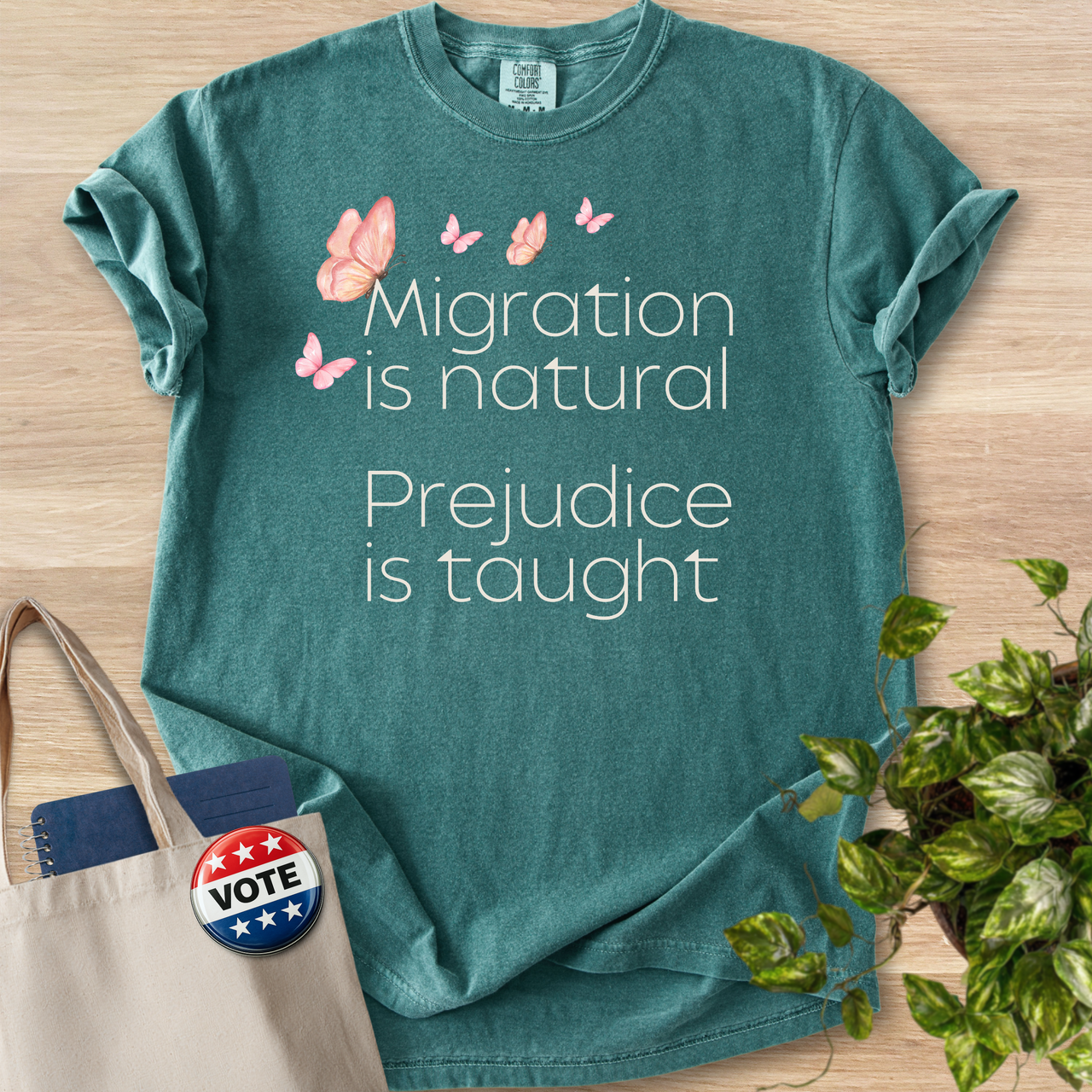 Prejudice Is Taught- Butterflies