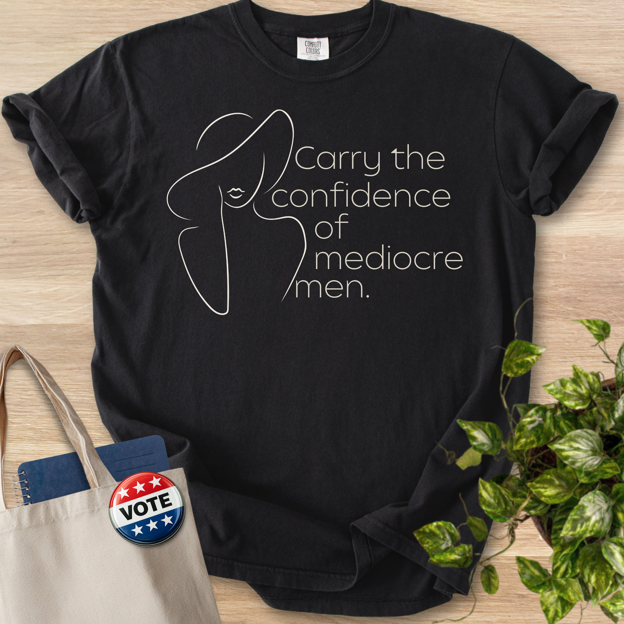 Carry the Confidence of Mediocre Men