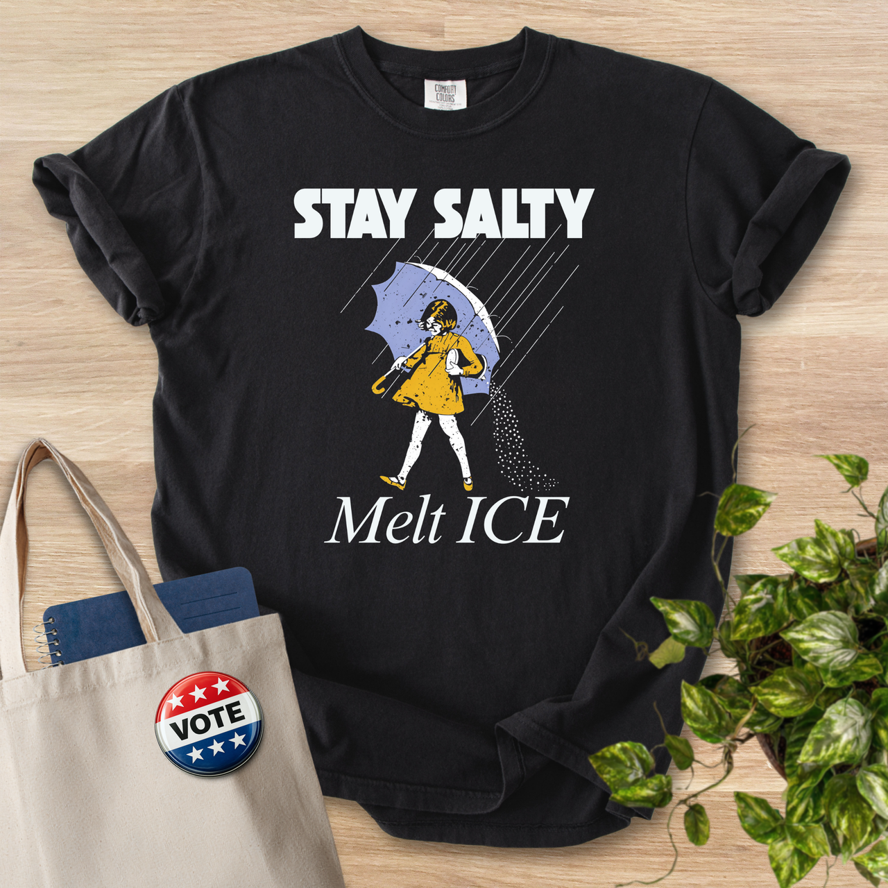Melt Ice Salt Girl