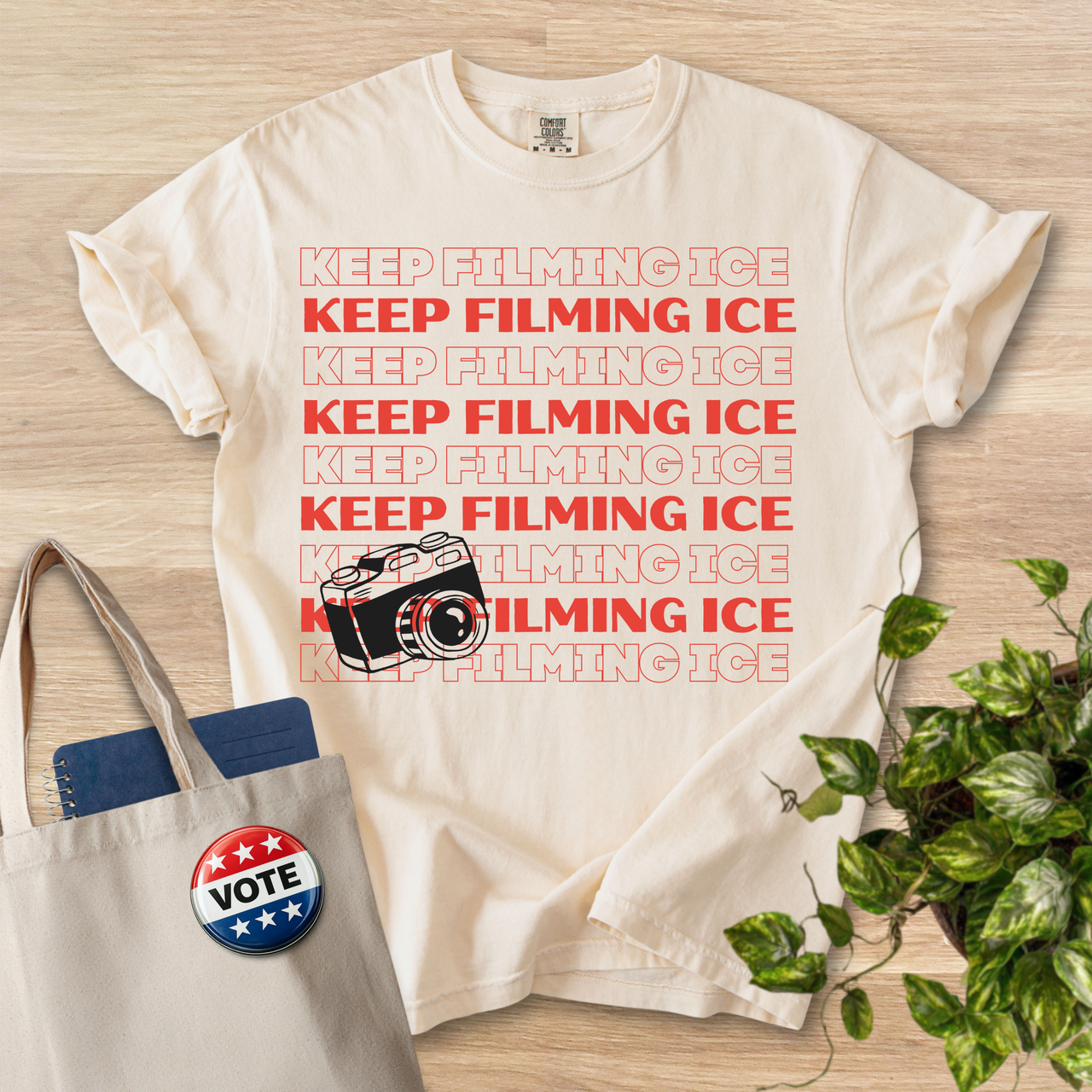Keep Filming Ice (Red)