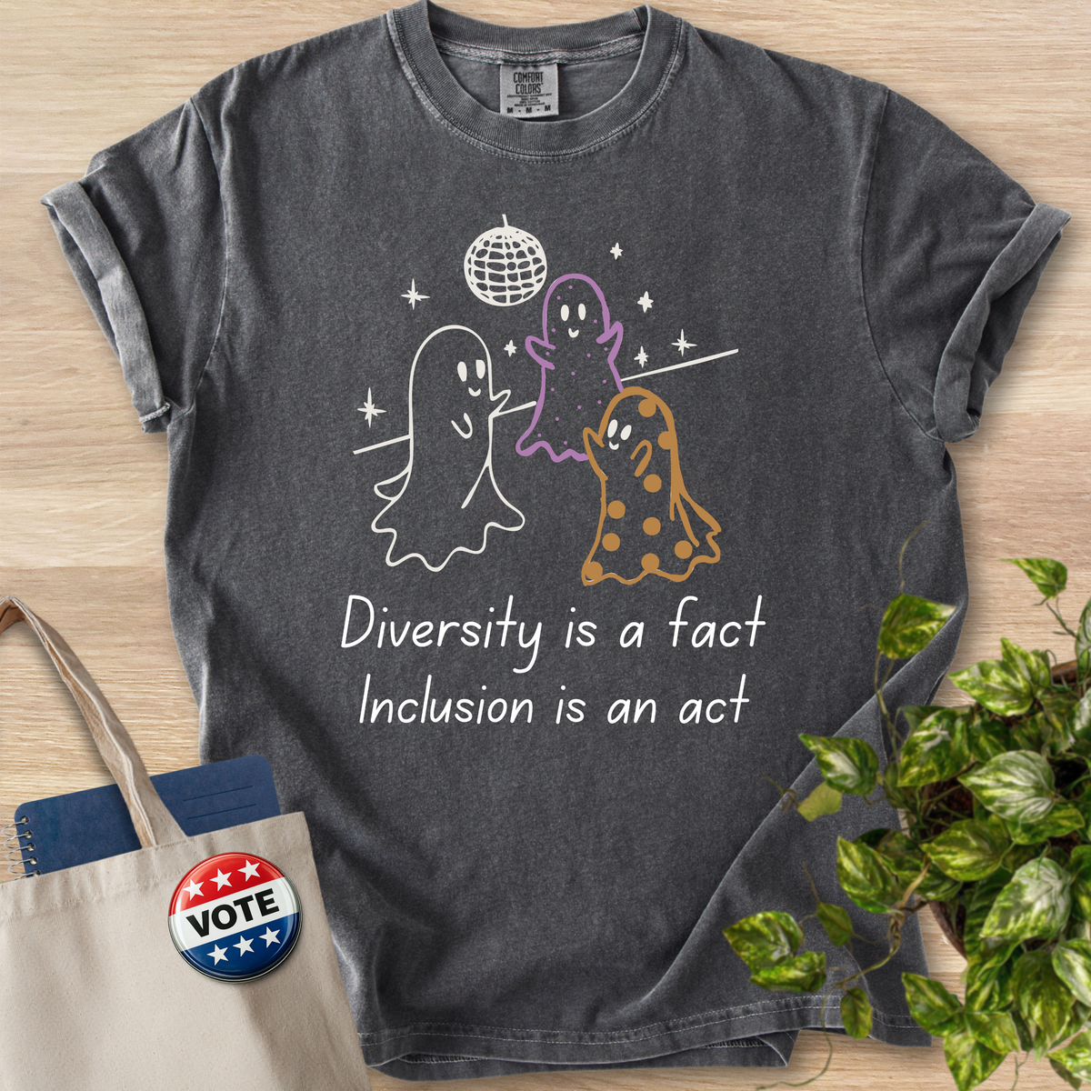 Diversity Is a Fact Inclusion Is an Act - Halloween